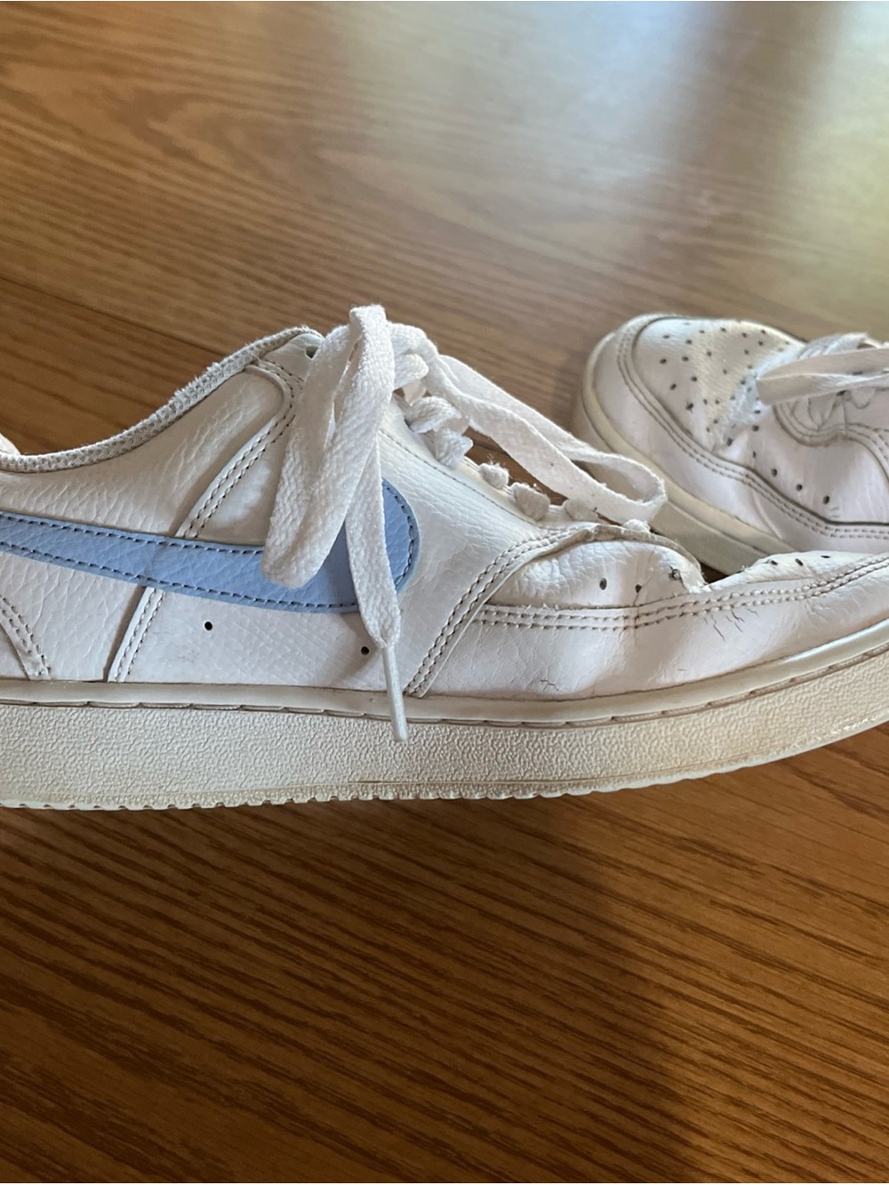 Nike Women's Court Vision Low Shoes CD5434-115 Size 7 G124845-2 WORN USED